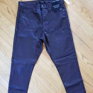 Banana Republic size 30 brown pants with slight sheen finish